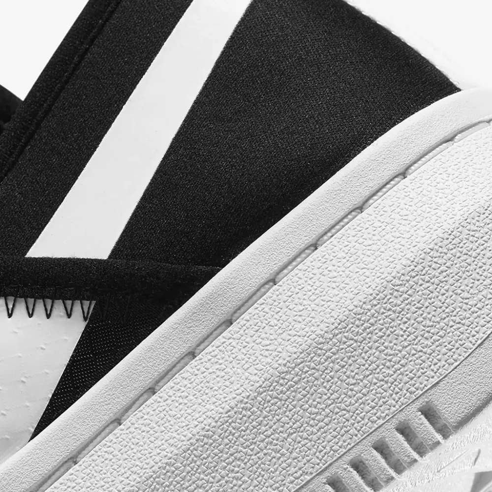 Giày Nike Court Vision Alta TXT 'Black White' CW6536-001 - Ảnh 6