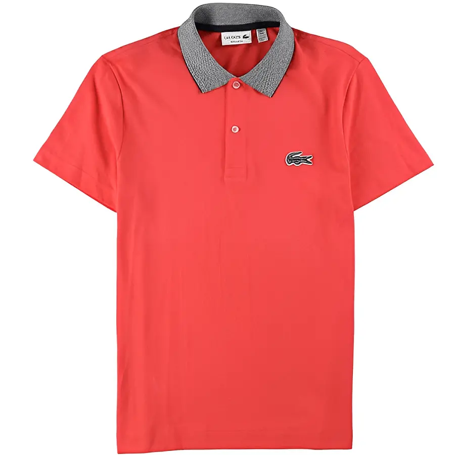 Áo Lacoste Playera De Manga Corta Para Mini Ajuste Regular PH5678-51-L34