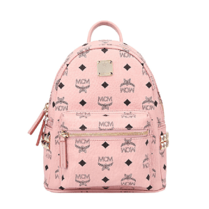 Balo MCM Women's Pink Pvc Backpack MMK7AVE37PZ001