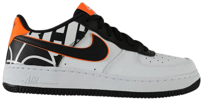 Giày Nike Air Force 1 Low White 'Black Orange' 820438-109