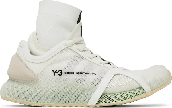 Giày Adidas Y-3 Runner 4D IOW Mid 'Core White' GZ9142