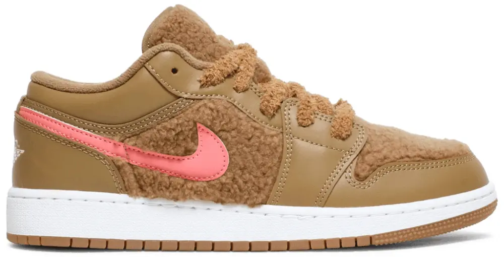 Giày Nike Air Jordan 1 Low Utility GS 'Teddy Bear' DO2233-264