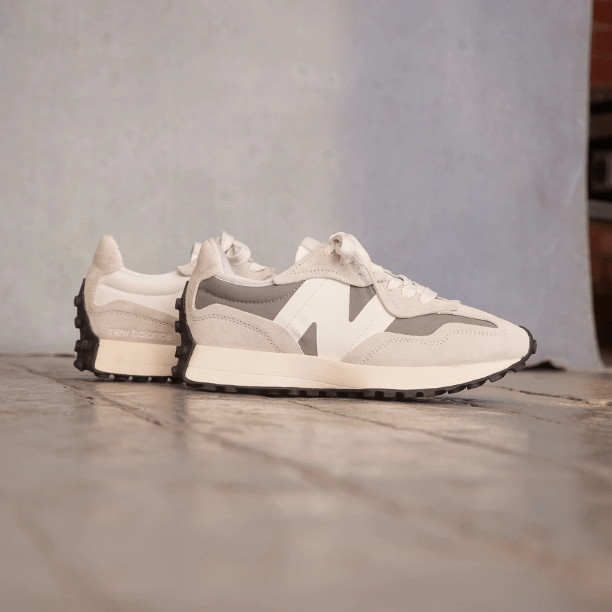 Giày New Balance 327 'White Gray' U327WED - Ảnh 3