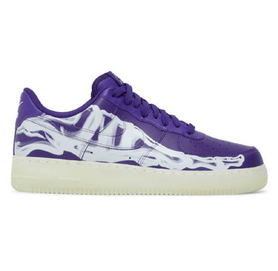 Giày Nike Air Force 1 Low 'Purple Skeleton' CU8067-500