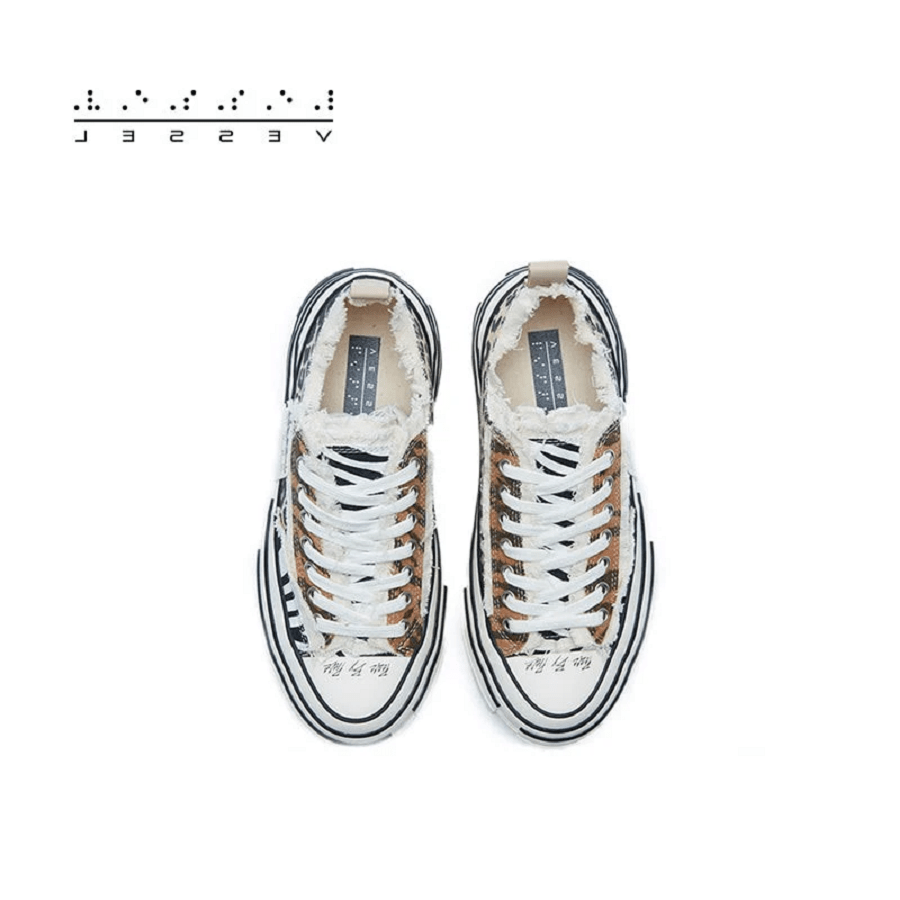 Giày xVESSEL xVESSEL x GR8 G.O.P. Lows 'Animal Print' - Ảnh 3