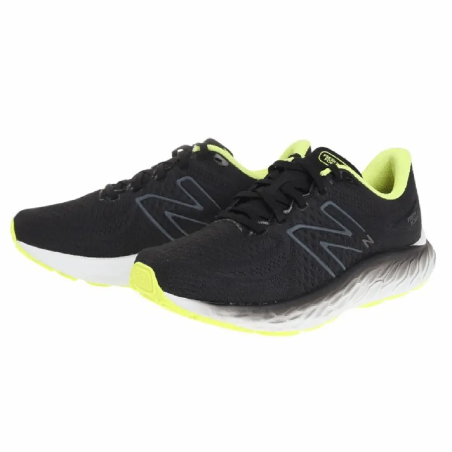 Alternative view of Giày New Balance Fresh Foam EVOZ v3 'Black Volt' MEVOZLB3