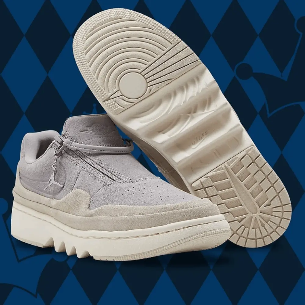 Alternative view of Giày Nike Wmns Air Jordan 1 Jester XX Low 'Atmosphere Grey' AV4050-002