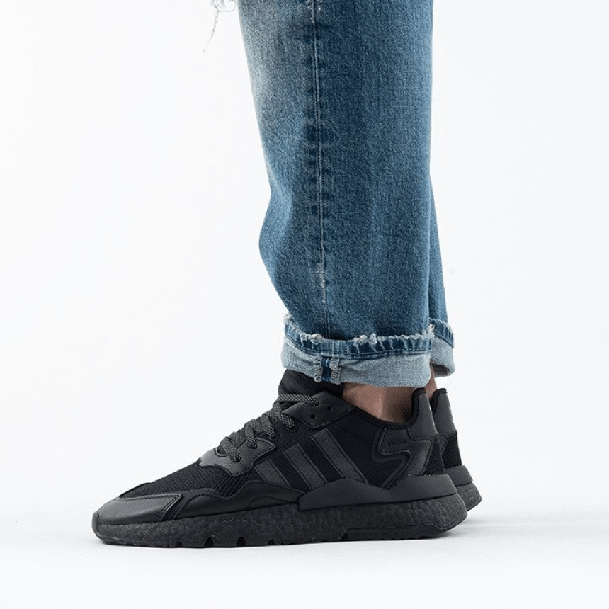 Giày Adidas Nite Jogger ‘Triple Black’ FV1277 - Ảnh 4