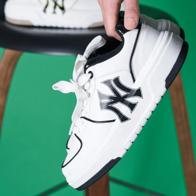 Giày MLB Chunky Liner New York Yankees 'Off White' 3ASXCA12N-50WHS - Ảnh 5