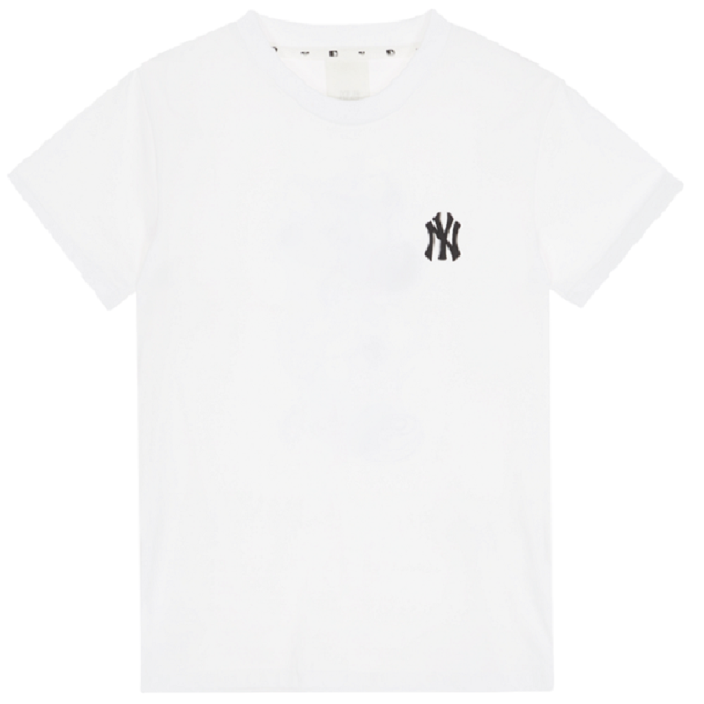 Áo MLB X Disney Short Sleeve T Shirt New York Yankees 31TSK1031-50W