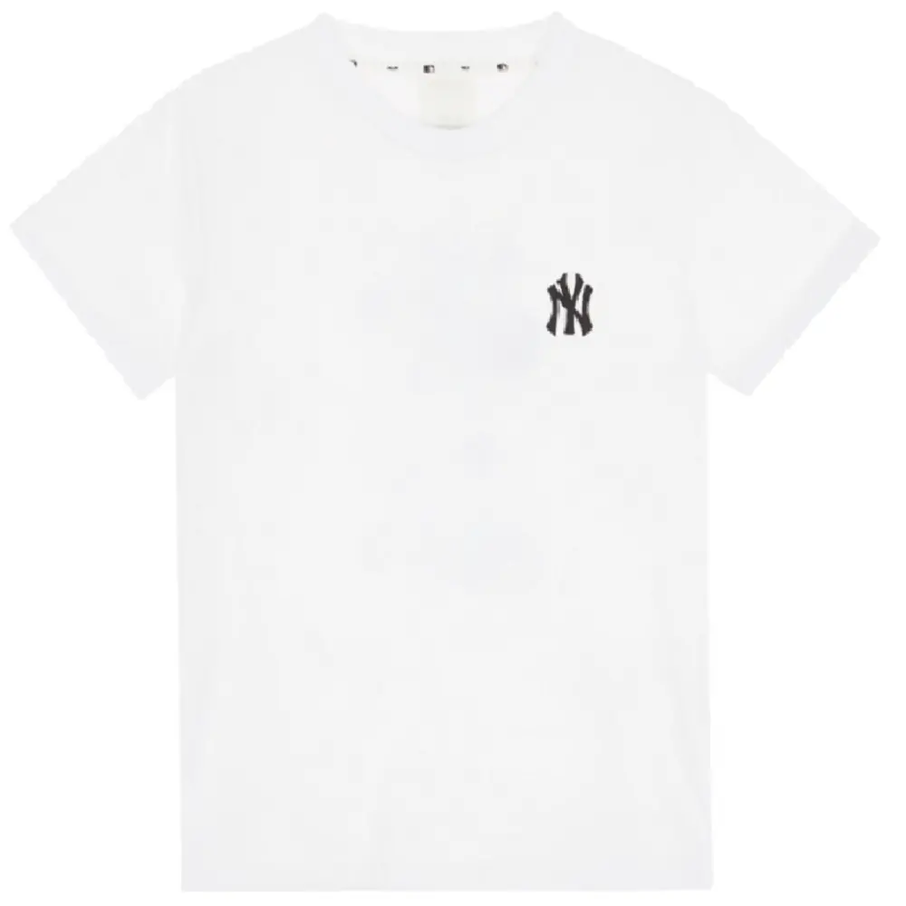 Áo MLB X Disney Short Sleeve T Shirt New York Yankees 31TSK1031-50W