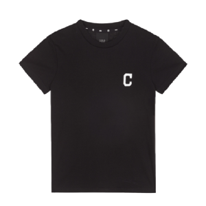 Áo MLB X Disney Short Sleeve T Shirt Cleveland Indians Black 31TSK1031-45L