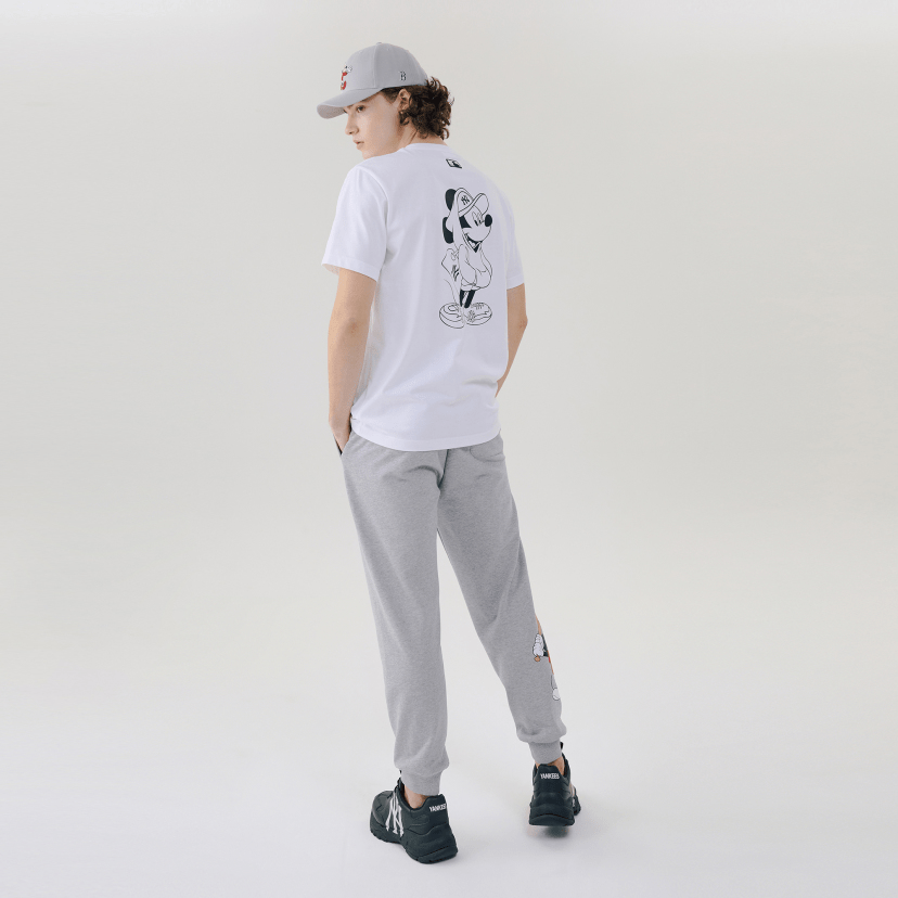 Áo MLB X Disney Short Sleeve T Shirt New York Yankees 31TSK1031-50W - Ảnh 2