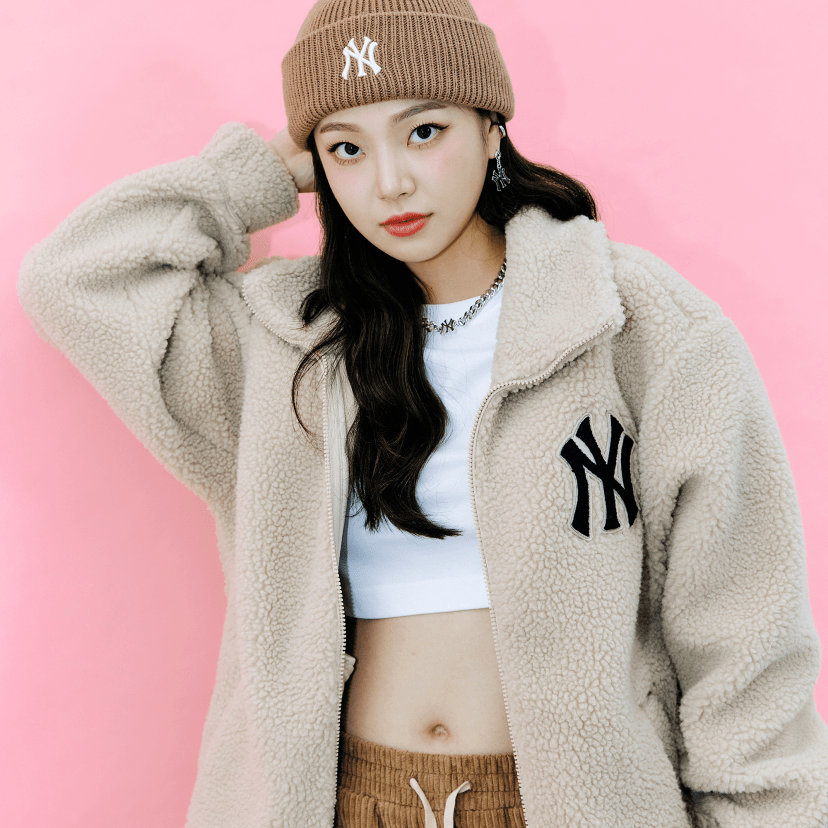 Áo MLB Basic Stand Neck Dumble Fleece Jumper NY Yankees 3AJPF0316-50SAS - Ảnh 6