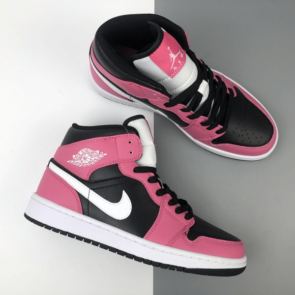 Giày Nike Air Jordan 1 Mid Pinksicle 555112-002 - Ảnh 5