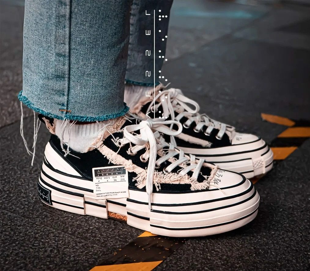 Giày xVessel Slip-on Black Glow In The Dark S19X003B - Ảnh 4