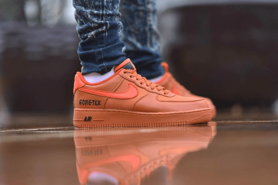 Giày Nike Air Force One Low Gore-Tex 'Burnt Orange' CK2630-800 - Ảnh 4
