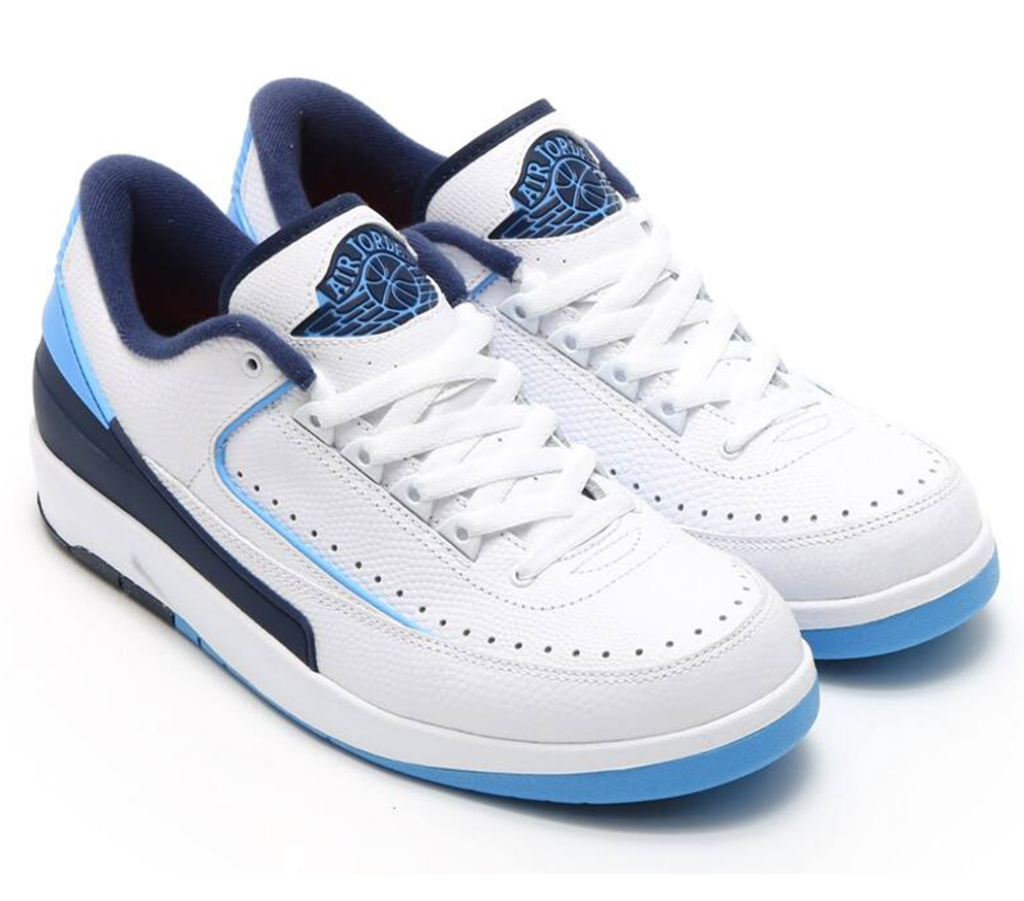 Giày Nike Air Jordan 2 Retro Low 'Midnight Navy' 832819-107 - Ảnh 4