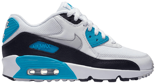Giày Nike Air Max 90 Mesh GS 'Blue Lagoon' 833418-101