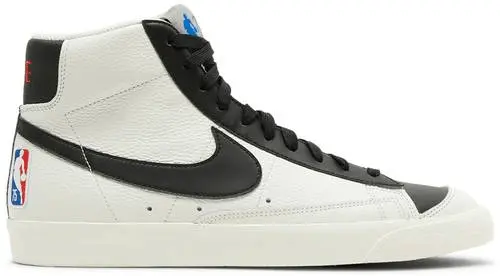 Giày Nike NBA x Blazer Mid '77 EMB 'White Black' DD8025-101
