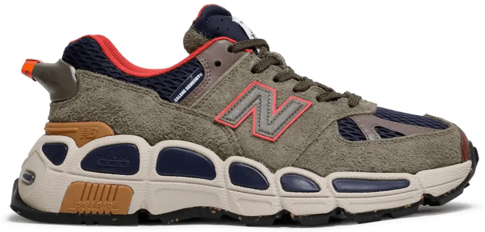 Giày New Balance Salehe Bembury x 574 YURT 'Team Forest Green' MS574YSB