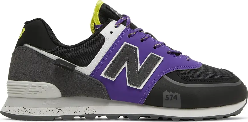 Giày New Balance 574T 'Black Purple' U574TY2