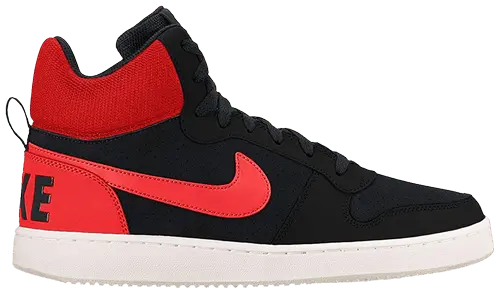 Giày Nike Court Borough Mid 'Black Action Red' 838938-061