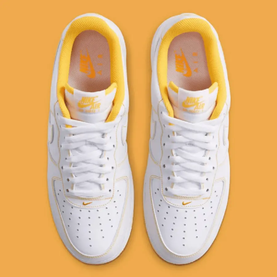 Giày Nike Air Force 1 07 ‘White Laser Orange’ CV1724-102 - Ảnh 6