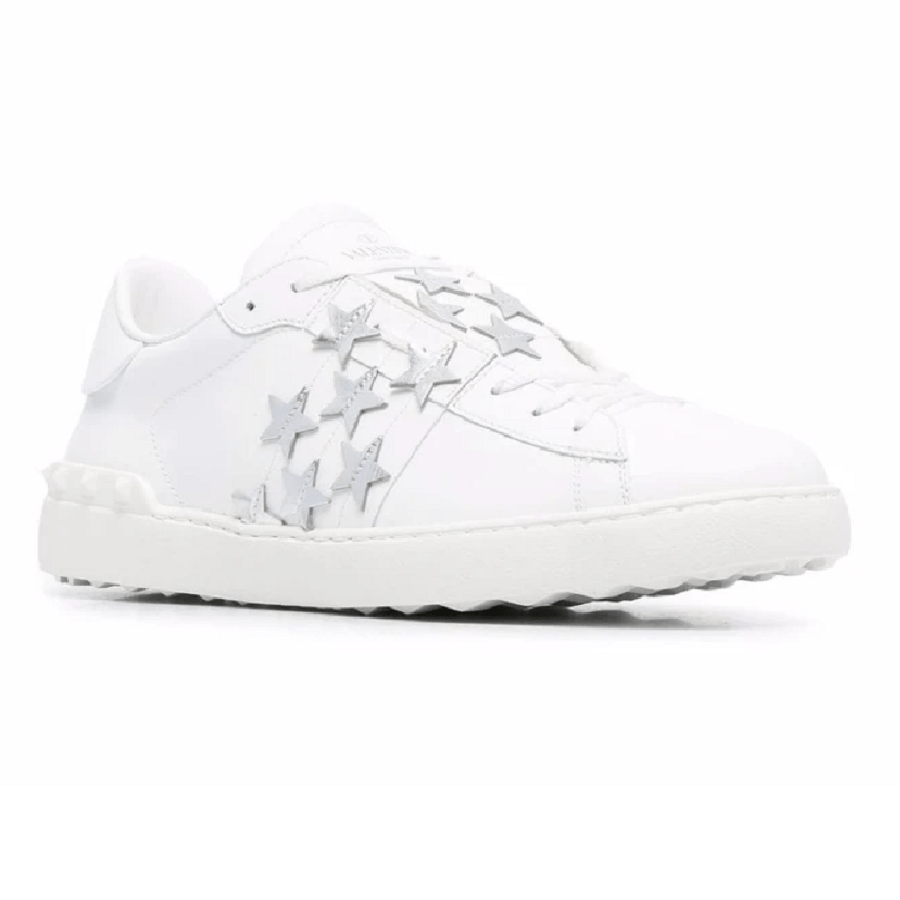 Giày Valentino Star Open Sneaker White WY2S0830GLW857 - Ảnh 3