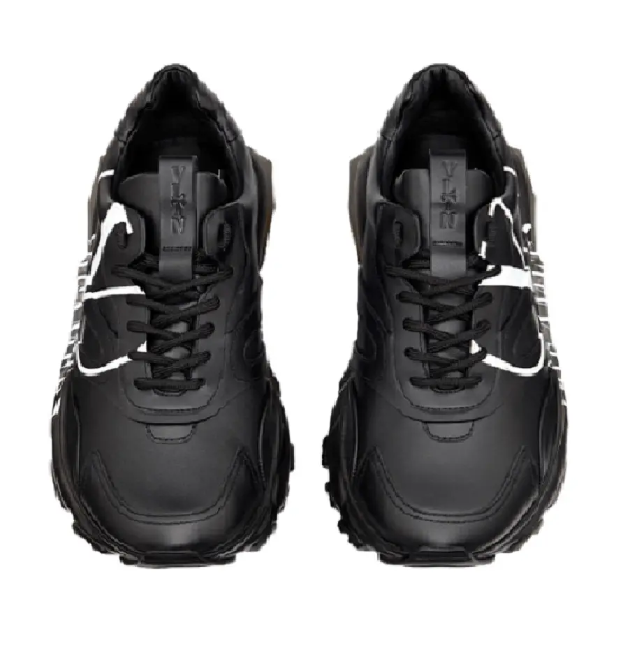 Alternative view of Giày Valentino Black Leather Sneakers TY0S0B05EAJ0NI