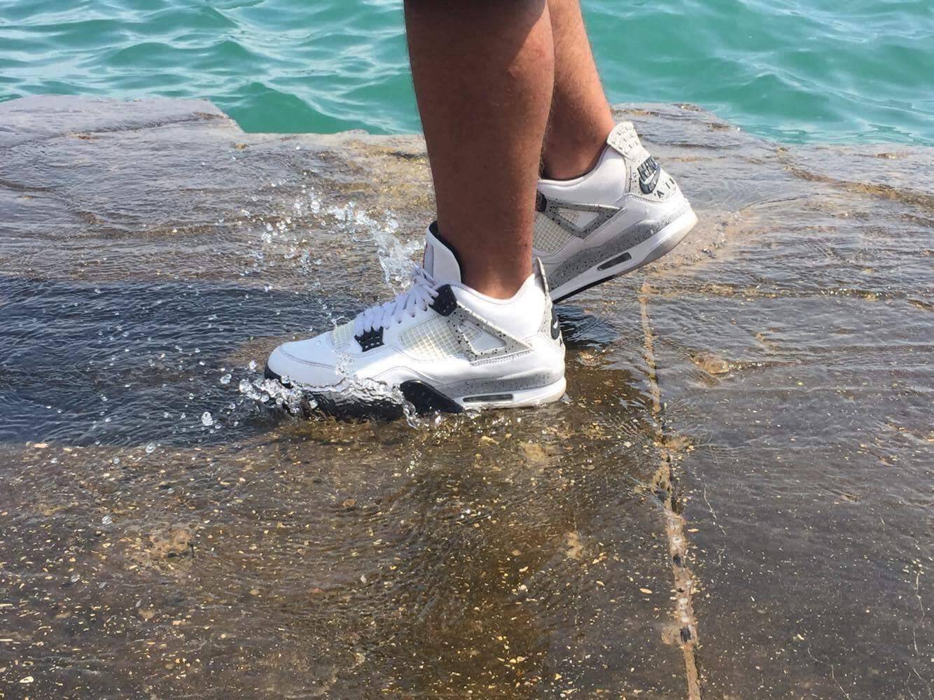 Giày Air Jordan 4 Retro OG 'White Cement' 2016 840606-192 - Ảnh 3