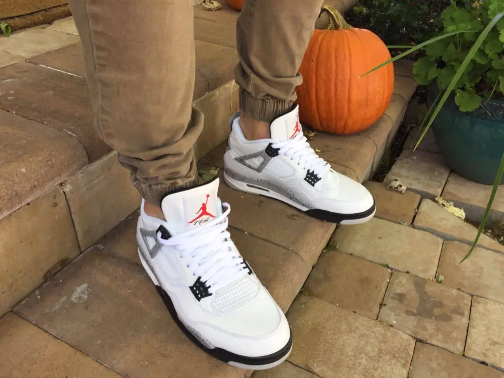 Giày Air Jordan 4 Retro OG 'White Cement' 2016 840606-192 - Ảnh 6