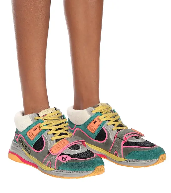 Giày Gucci Ultrapace Mid 'Green Teal' 598132-0PVZ0-3185 - Ảnh 6
