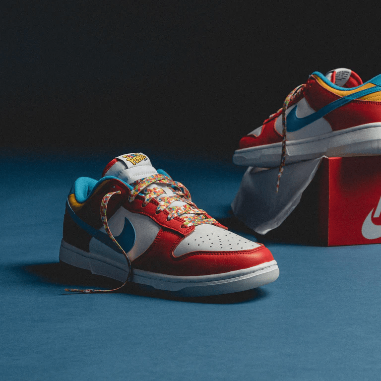 Giày Nike Dunk Low QS 'LeBron James Fruity Pebbles' DH8009-600 - Ảnh 2