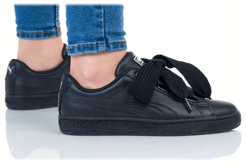 Giày Puma Wmns Basket Heart Bio Hack 'Black' 369223-03 - Ảnh 3