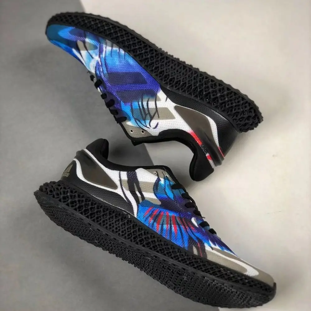 Alternative view of Giày Aididas AlphaEdge 4D Run 'Black Multi' FV5278