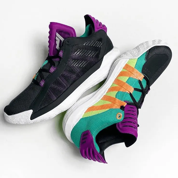 Giày Adidas Dame 6 GCA 'Purple Teal Accents' EF9872 - Ảnh 4