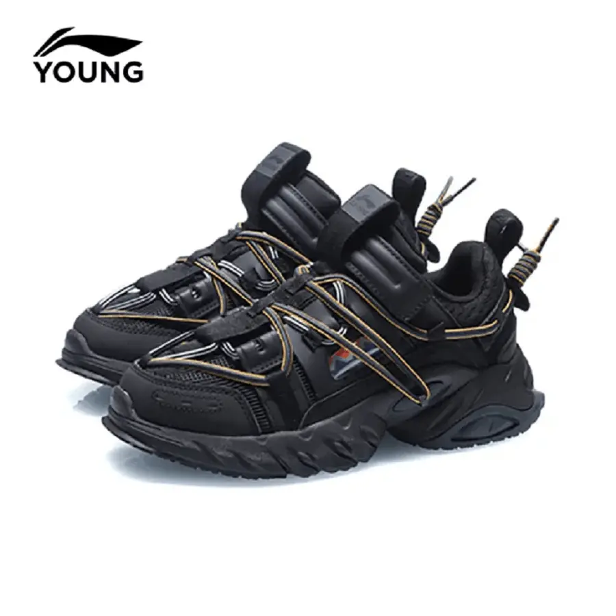 Giày Li Ning Pangu Standard 'Black' YKCQ194-1 - Ảnh 3