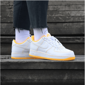 Alternative view of Giày Nike Air Force 1 07 ‘White Laser Orange’ CV1724-102