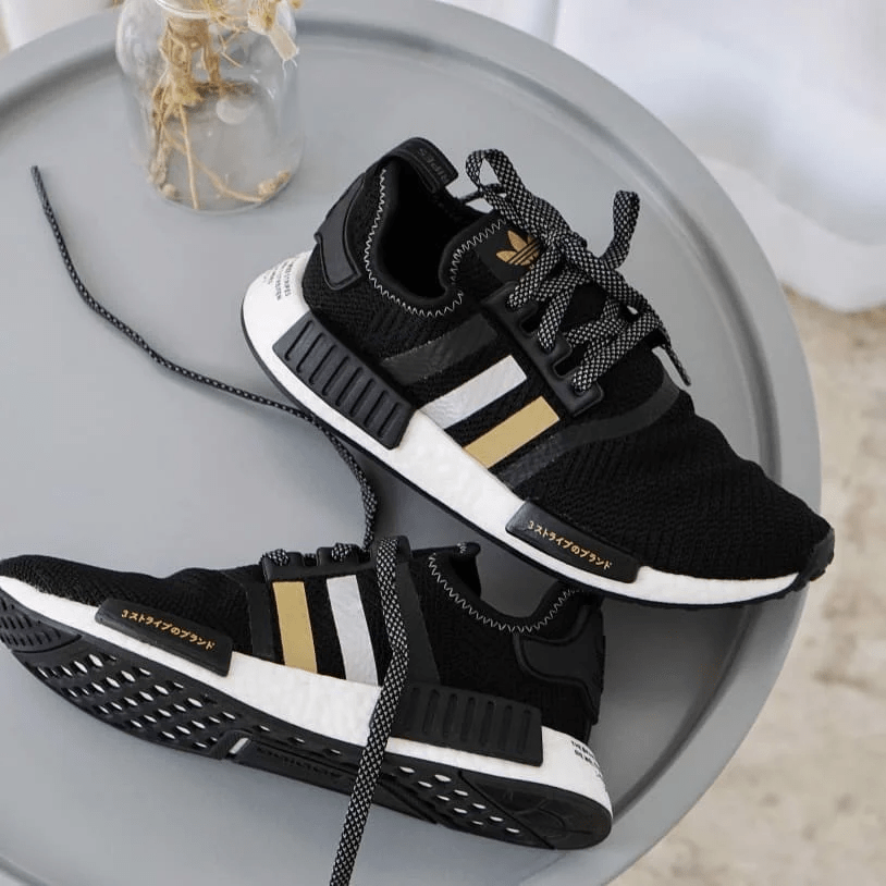 Giày Adidas Palace x NMD R1 'Gold Trefoil' EH2749 - Ảnh 4