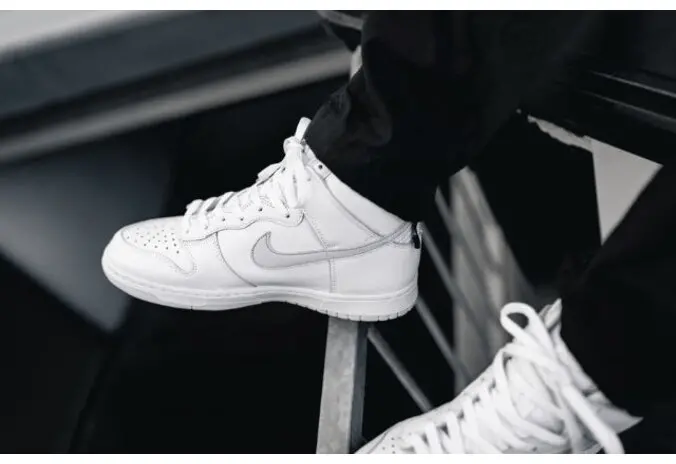 Giày Nike Dunk High SP 'Pure Platinum' CZ8149-101 - Ảnh 4