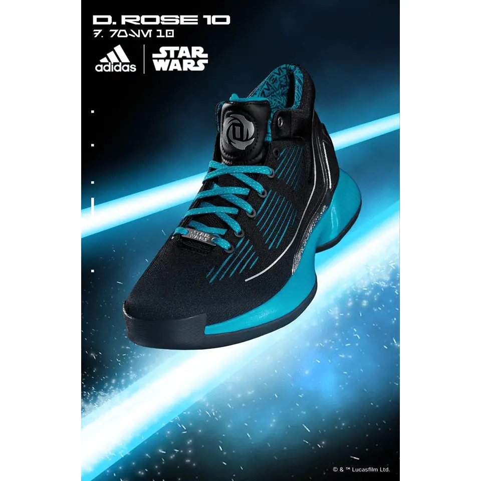 Giày Adidas Star Wars x D Rose 10 'Luke Skywalker's Lightsaber' EH2458 - Ảnh 5