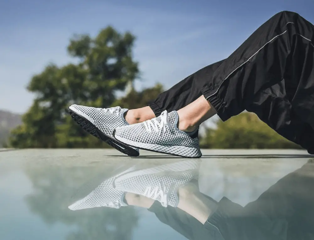 Alternative view of Giày Adidas Deerupt 'Chalk Blue' CQ2912