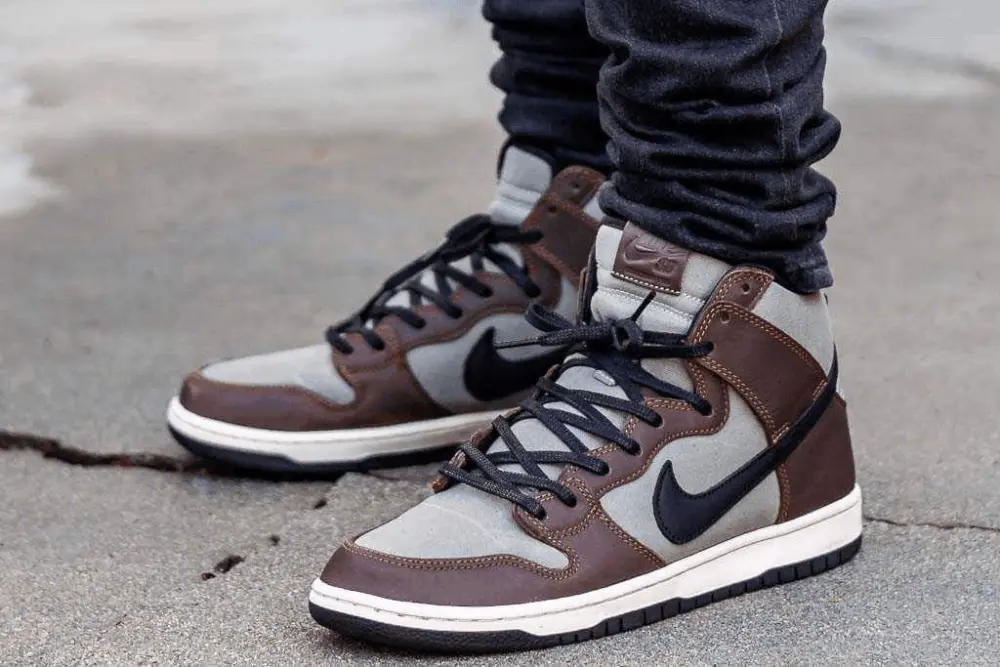 Giày Nike SB Dunk High Baroque Brown BQ6826-201 - Ảnh 9