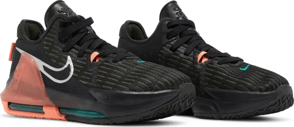 Giày Nike LeBron Witness 6 GS 'Black Crimson Pulse' DD0423-001 - Ảnh 5