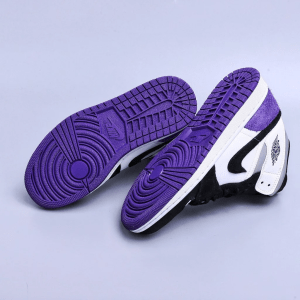 Alternative view of Giày Nike Air Jordan 1 Mid 8 SE 'Varsity Purple' 852542-105