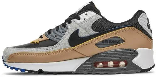 Alternative view of Giày Nike Air Max 90 SE 'Alter And Reveal Pack Grey Fog' DO6108-001