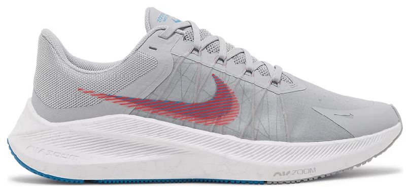 Giày Nike Winflo 8 'Wolf Grey Bright Crimson' CW3419-004