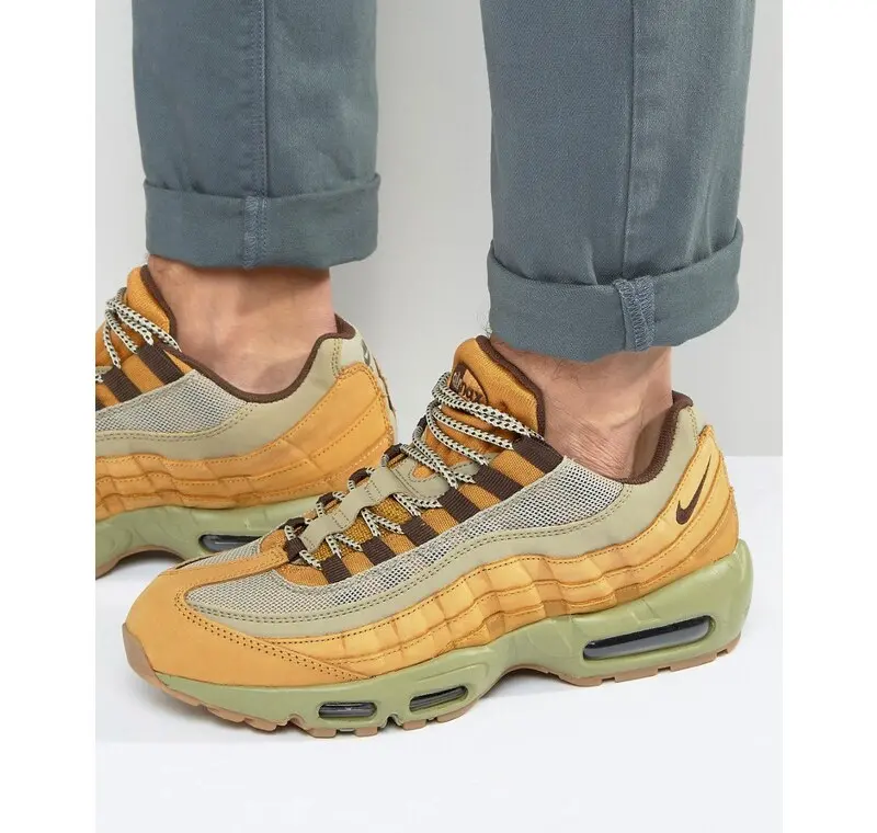 Giày Nike Air Max 95 Premium 'Wheat' 538416-700 - Ảnh 5