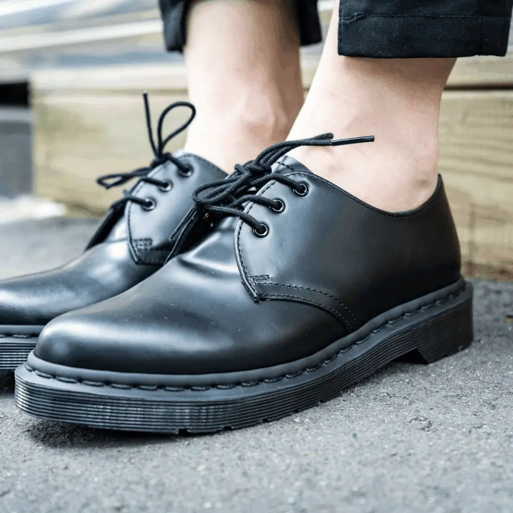 Giày Dr.Martens Mono Smooth Leather Oxfor 14345001 - Ảnh 4